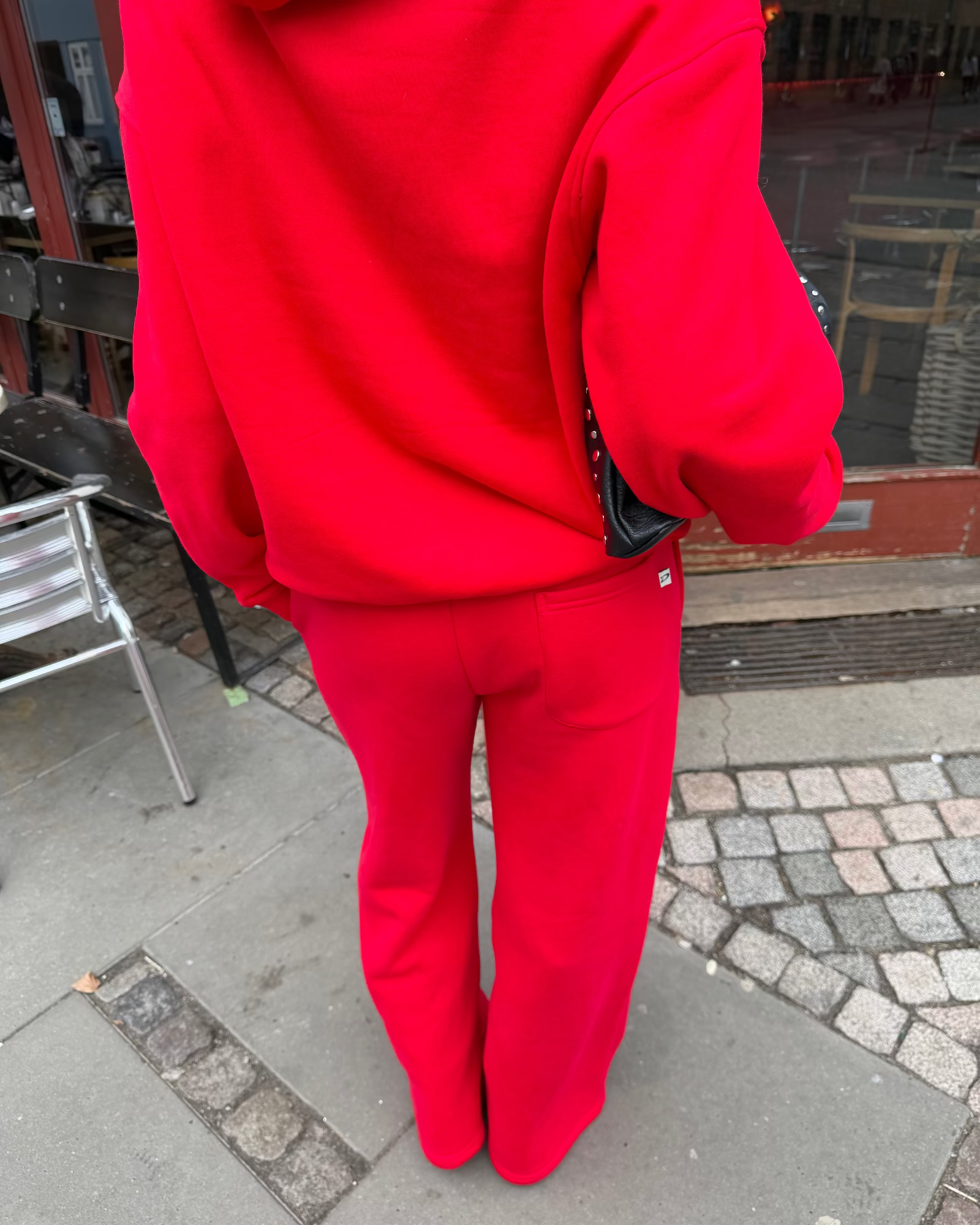 BAGGY SWEATPANTS - RED