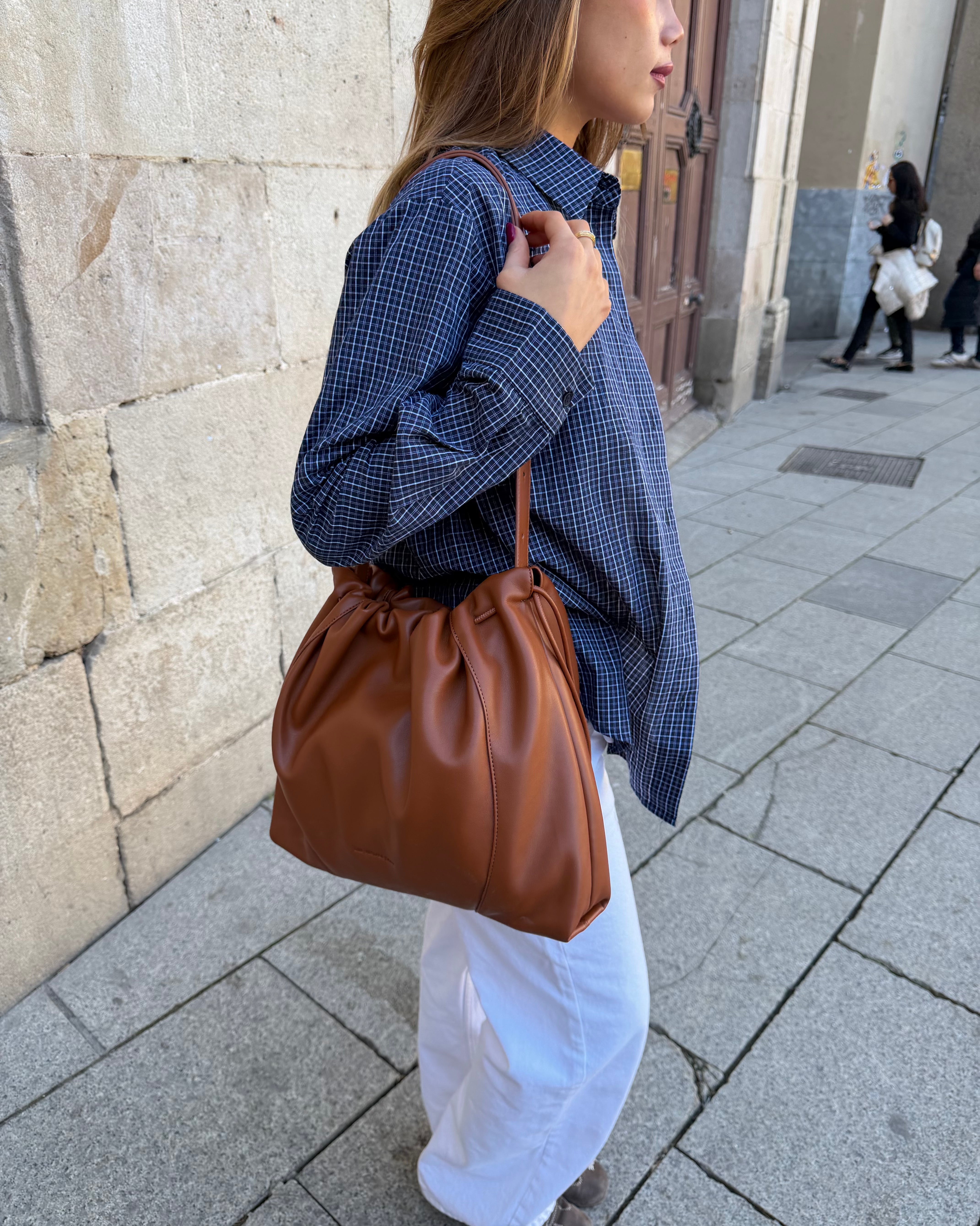 NAOMI BAG - COGNAC
