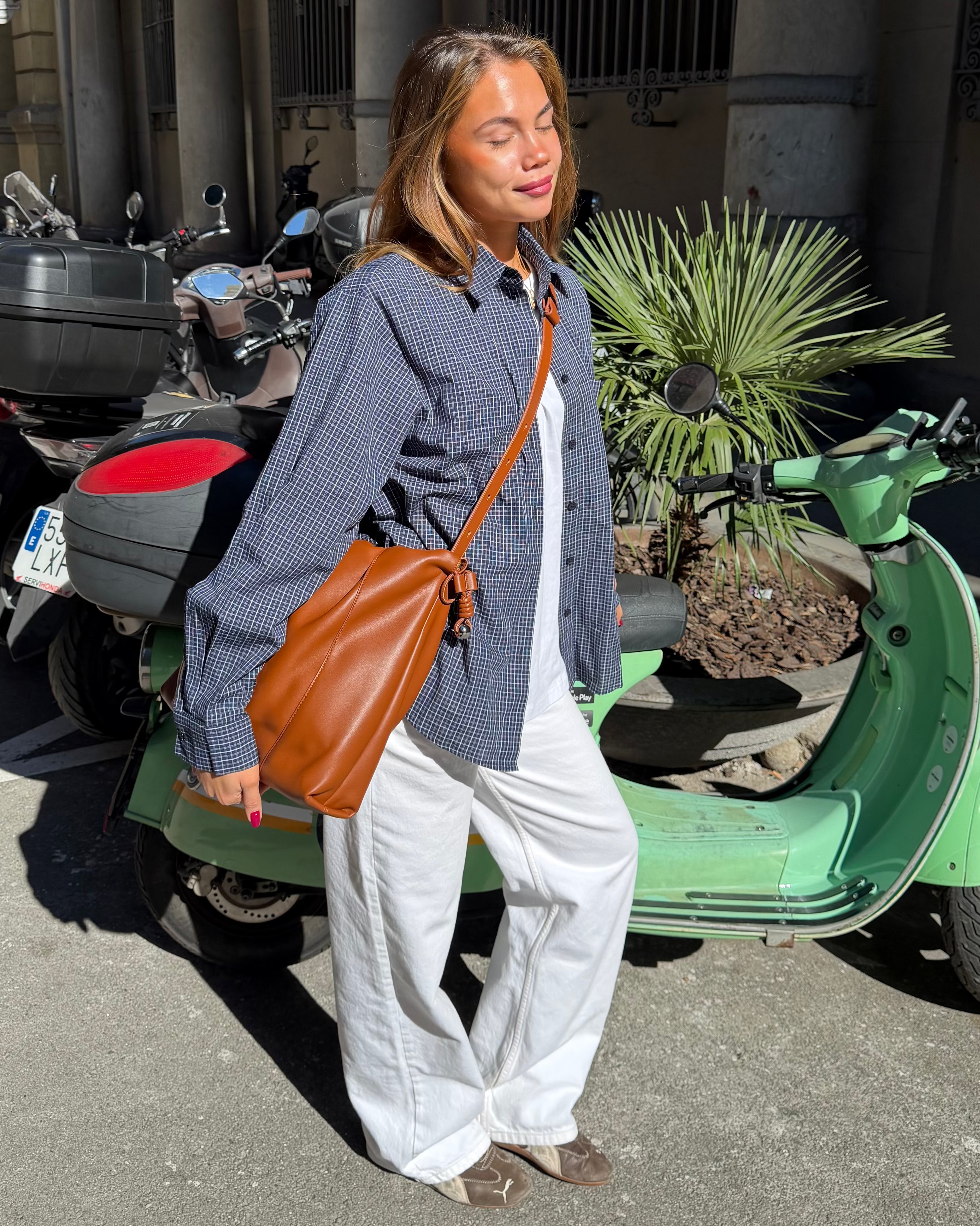 NAOMI BAG - COGNAC