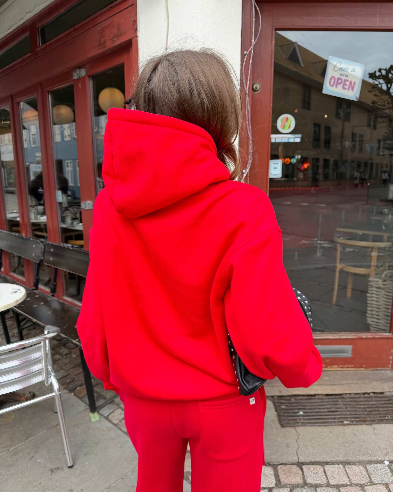 OVERSIZED HOODIE - RED
