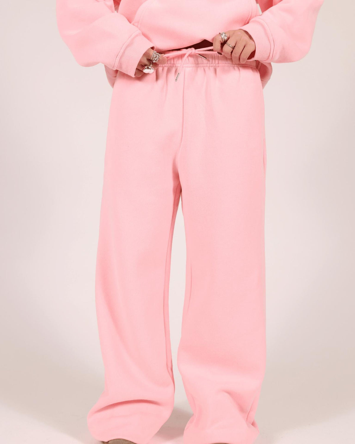 BAGGY SWEATPANTS - LIGHT PINK