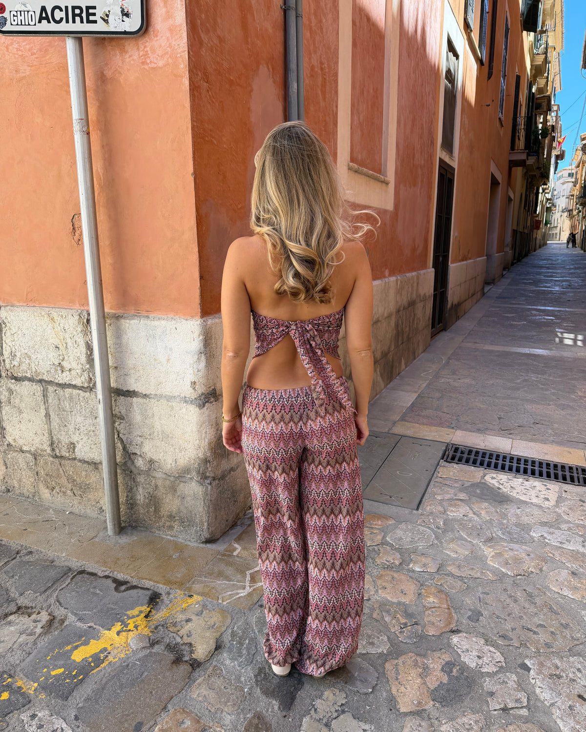 INA HIP SCARF - BERRY MIX