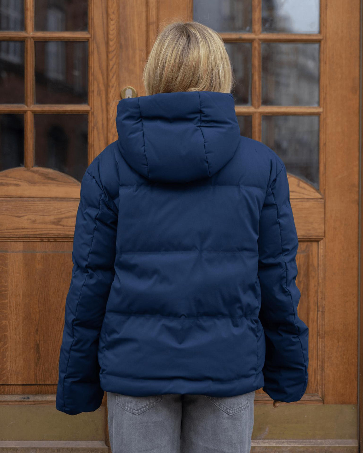 ISA DOWN JACKET - NAVY