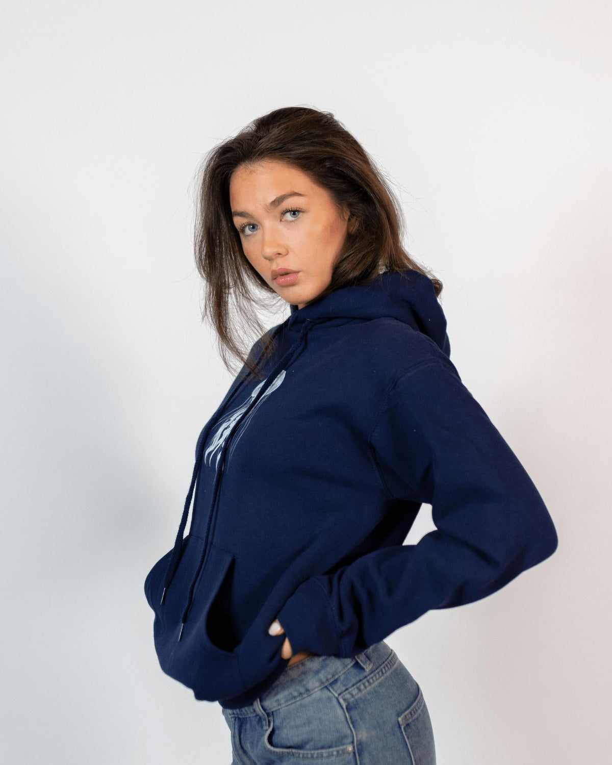 JELLYFISH HOODIE - NAVY