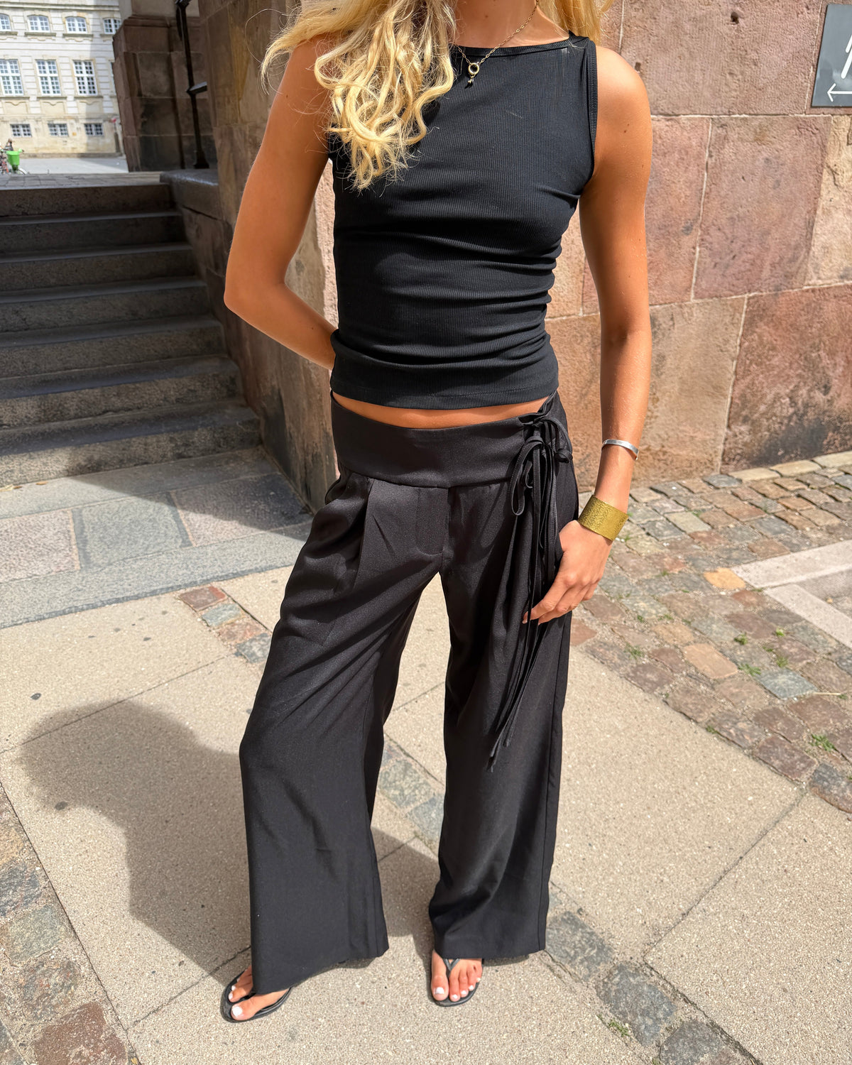 MAIA SUIT PANT - BLACK