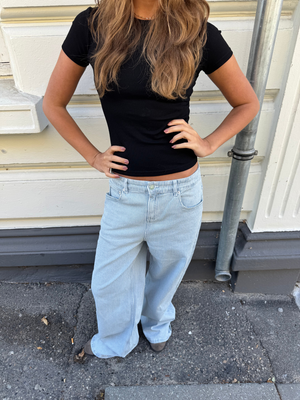 ALMA JEANS - DARK BLUE (MIDWAIST)