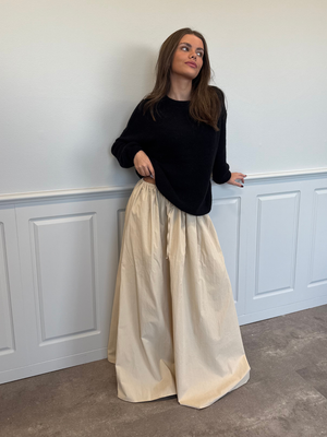 CARO MAXI SKIRT - BEIGE