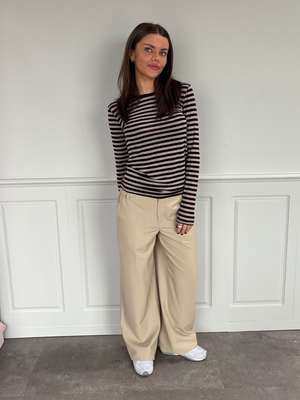 BELLA SUIT PANT NEW - SAND