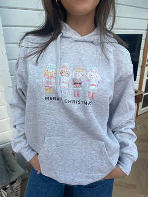 NUTCRACKERS HOODIE - GRÅ