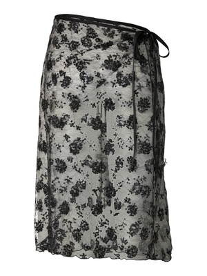 NATASJA LACE SARONG - BLACK