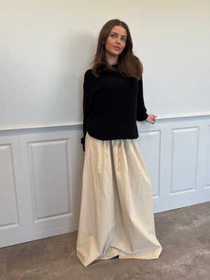 CARO MAXI SKIRT - BEIGE