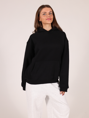 OVERSIZED HOODIE - BLACK
