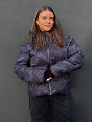 ISA PUFFER JACKET - BLACK