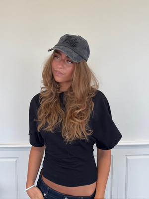 OLIVIA CAP - BLACK