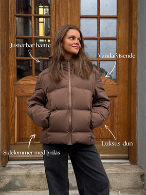 ALFRIDA PUFFER JACKET - BLACK