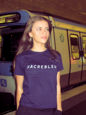 SACREBLEU, BABY TEE - MARIN