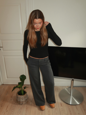 BELLA SUIT PANTS - GRAY