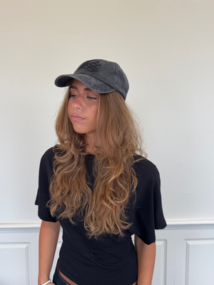 OLIVIA CAP - BLACK