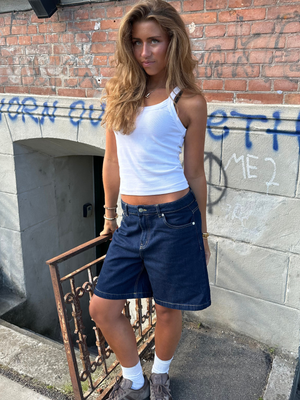 OLIVIA JORTS - DARK BLUE
