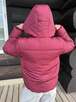 BEE PUFFER JACKET - TAWNEY PORT