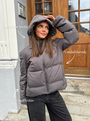 ALFRIDA PUFFER JACKET - BLACK