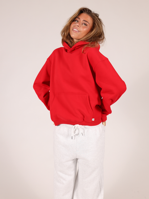 OVERSIZED HOODIE - RED