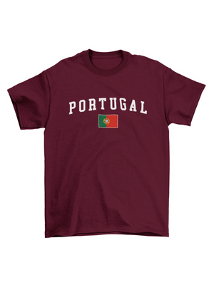 PORTUGAL, BABY TEE - BORDEAUX