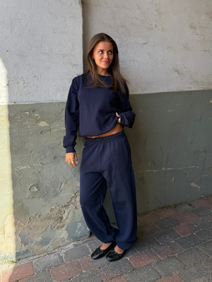 SWEAT SÆT - m/ ELA, NAVY