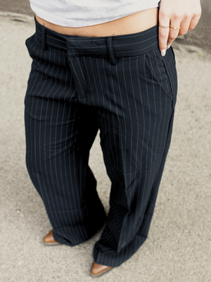 BELLA SUIT PANTS - BLACK