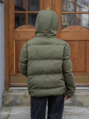 ISA PUFFER JACKET - BLACK