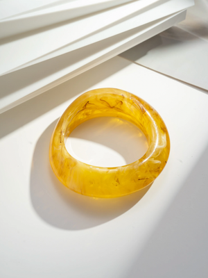 3-PAK ARMBÅND - AMBER/GREEN/BROWN