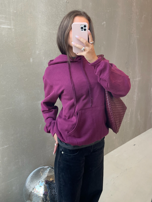 FRUIT HOODIE - BORDEAUX