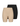 NAMEE SHORTS (2-PAK) - BLACK/NUDE