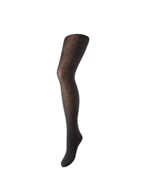 NEW NIKOLINE 20 DEN TIGHTS - BLACK DOT
