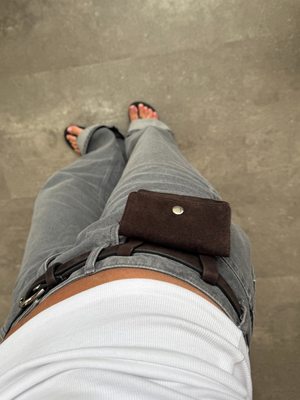 AFIA SUEDE BELT BAG - DELICIOUS