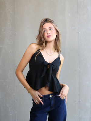 ANNIKA TOP - BLACK