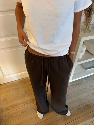 LUISA SWEATPANTS - BROWN