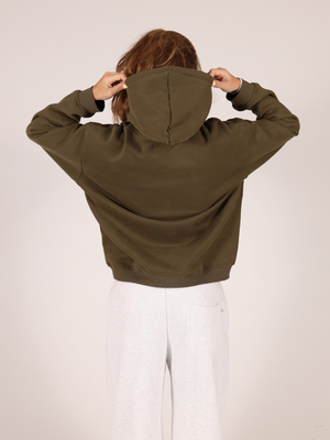 OVERSIZED HOODIE - ARMY
