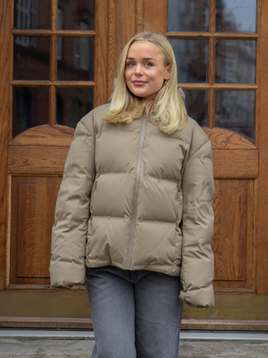 ALFRIDA PUFFER JACKET - BLACK