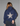 BROWN LEOSTAR HOODIE (back print) - NAVY