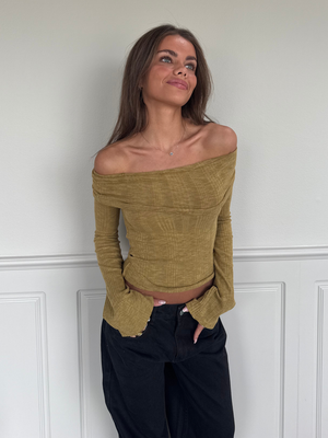 MELANIE TOP - MATCHA GREEN