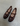 ZOE BALLERINA M/ STUDS - COGNAC