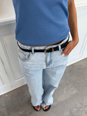 MYRA BELT - BLACK/GOLD