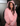 OVERSIZED ZIP HOODIE - LIGHT PINK