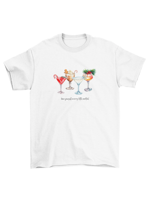 CHRISTMAS COCKTAILS BABYTEE - HVID