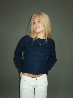 AMALIA KNIT - NAVY