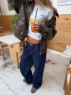 ESTHER JEANS - DARK BLUE