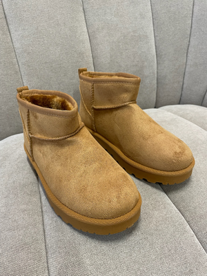 LISA TEDDY BOOTS - CAMEL