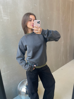 FRUIT SWEATSHIRT - DARK GRAY