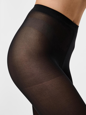 NEW NIKOLINE 40 DEN (2 Pak) STRØMPEBUKSER - BLACK